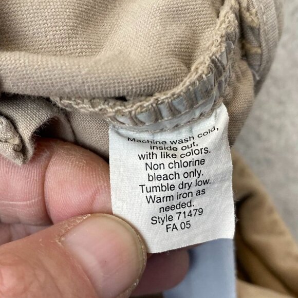 J.Crew Womens Pants Size 6 Low Fit Khaki Velour Flared Leg Classic Casual Retro - Picture 7 of 15